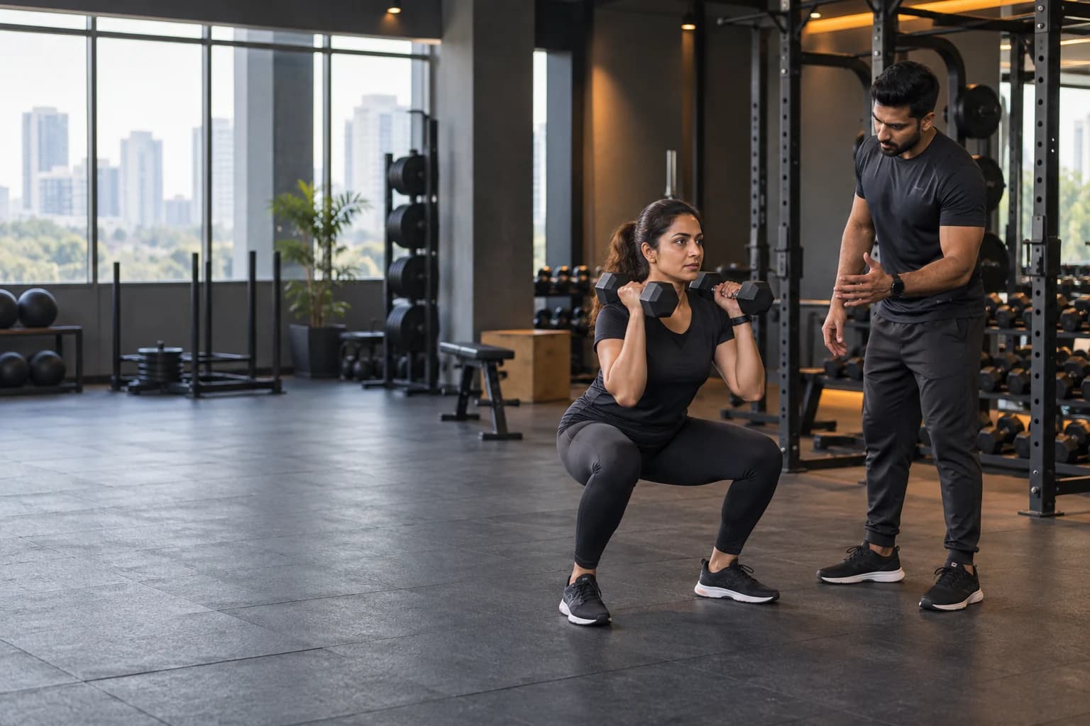 Gyms & fitness studios website concept